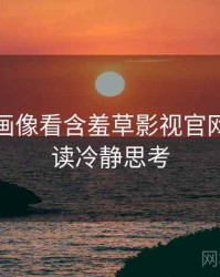 从用户画像看含羞草影视官网法律解读冷静思考