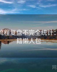 微密圈流程复盘不完全统计：流量秘籍懒人包