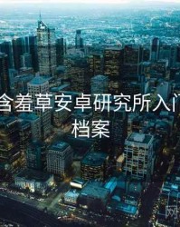 2021年含羞草安卓研究所入门教程全档案