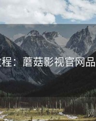 官方教程：蘑菇影视官网品质验证